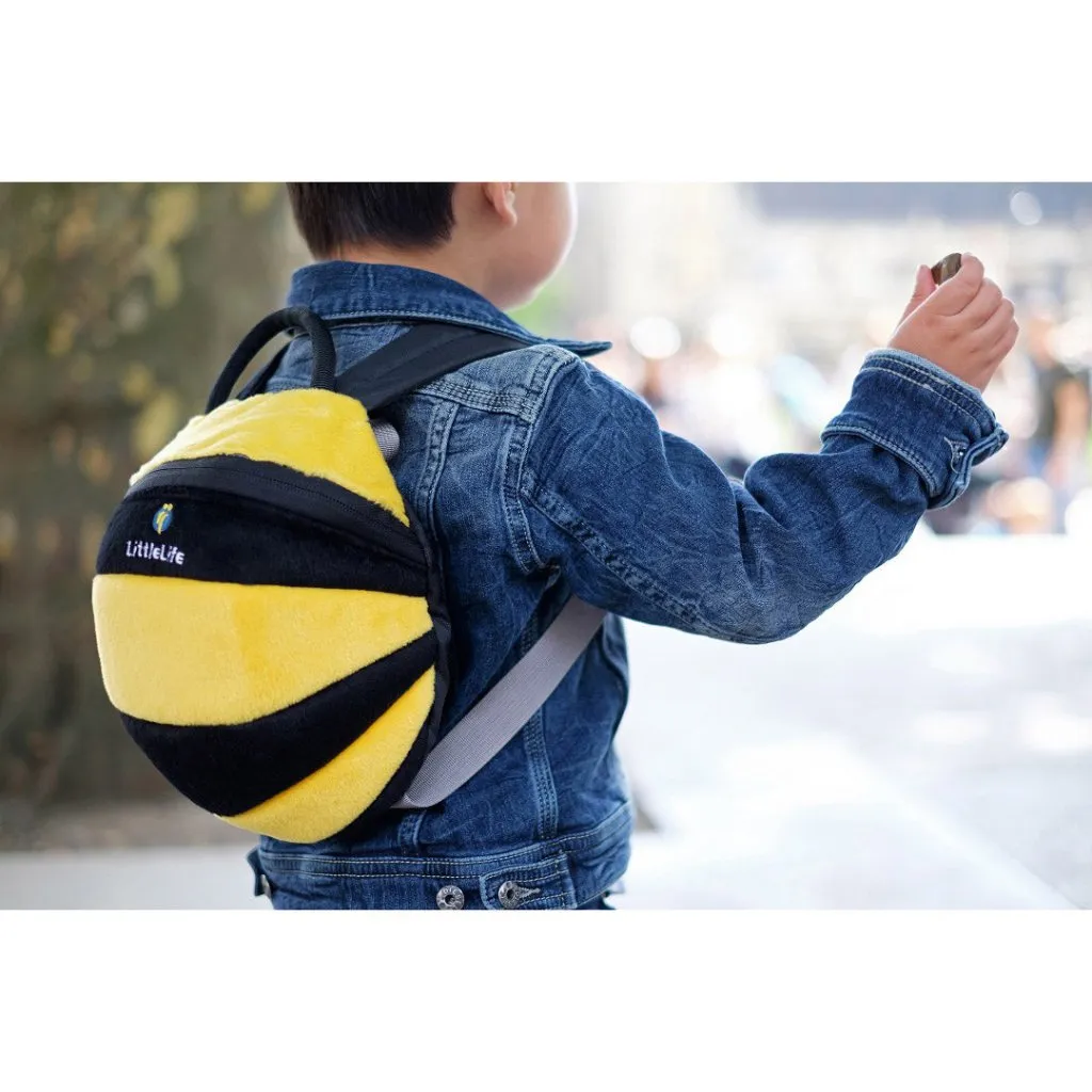 LITTLE LIFE Toddler Backpack with Rein - Bee