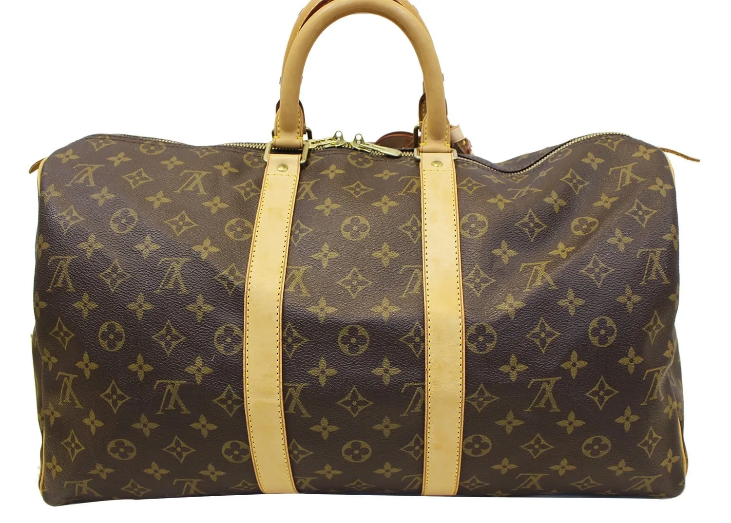 LOUIS VUITTON Keepall 45 Monogram Canvas Duffle Travel Bag