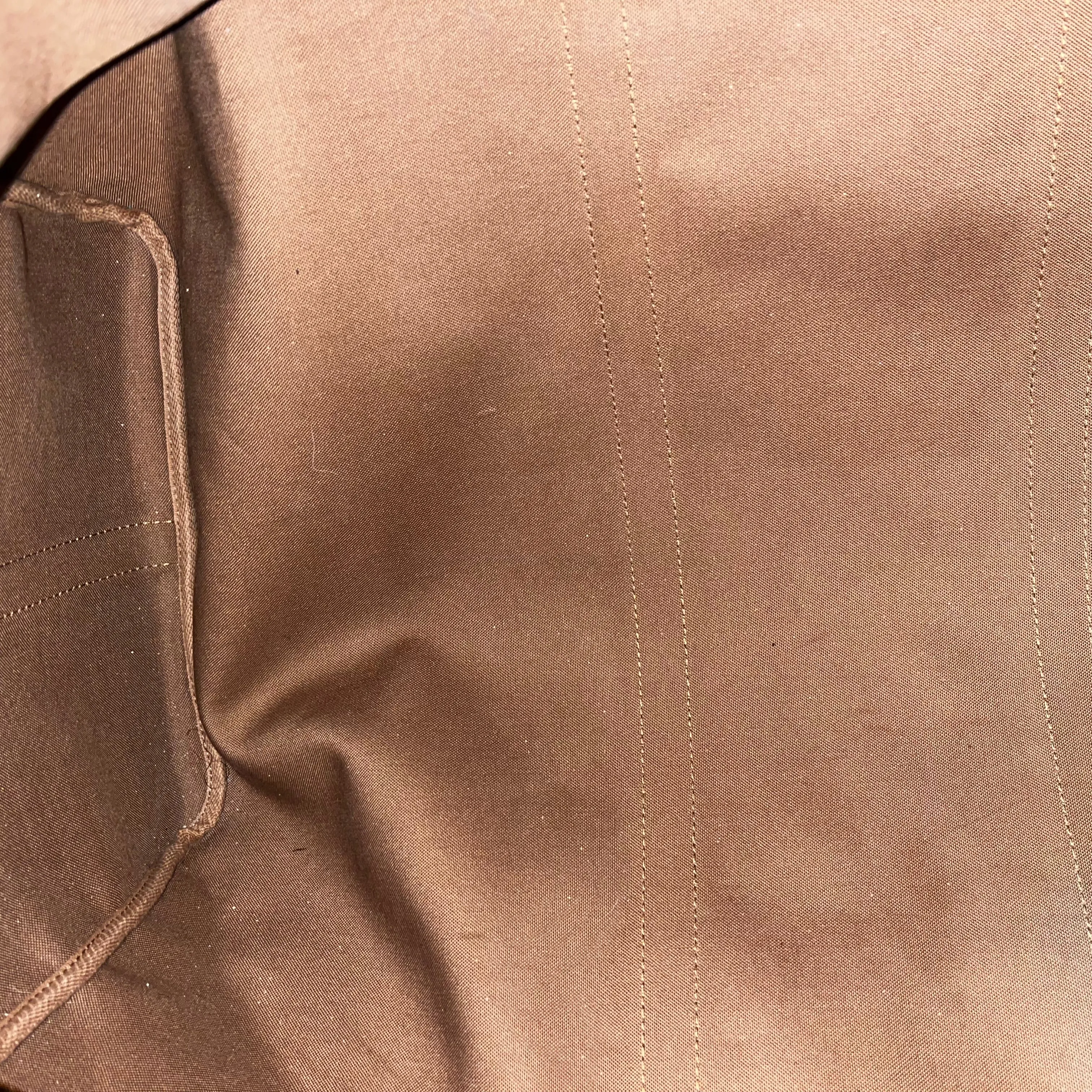 LOUIS VUITTON Keepall Bandouliere 60 Brown Monogram Canvas Duffel Bag