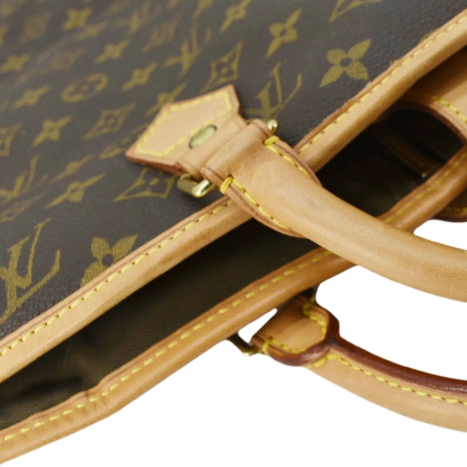 LOUIS VUITTON Monogram Canvas Garment Cover Brown
