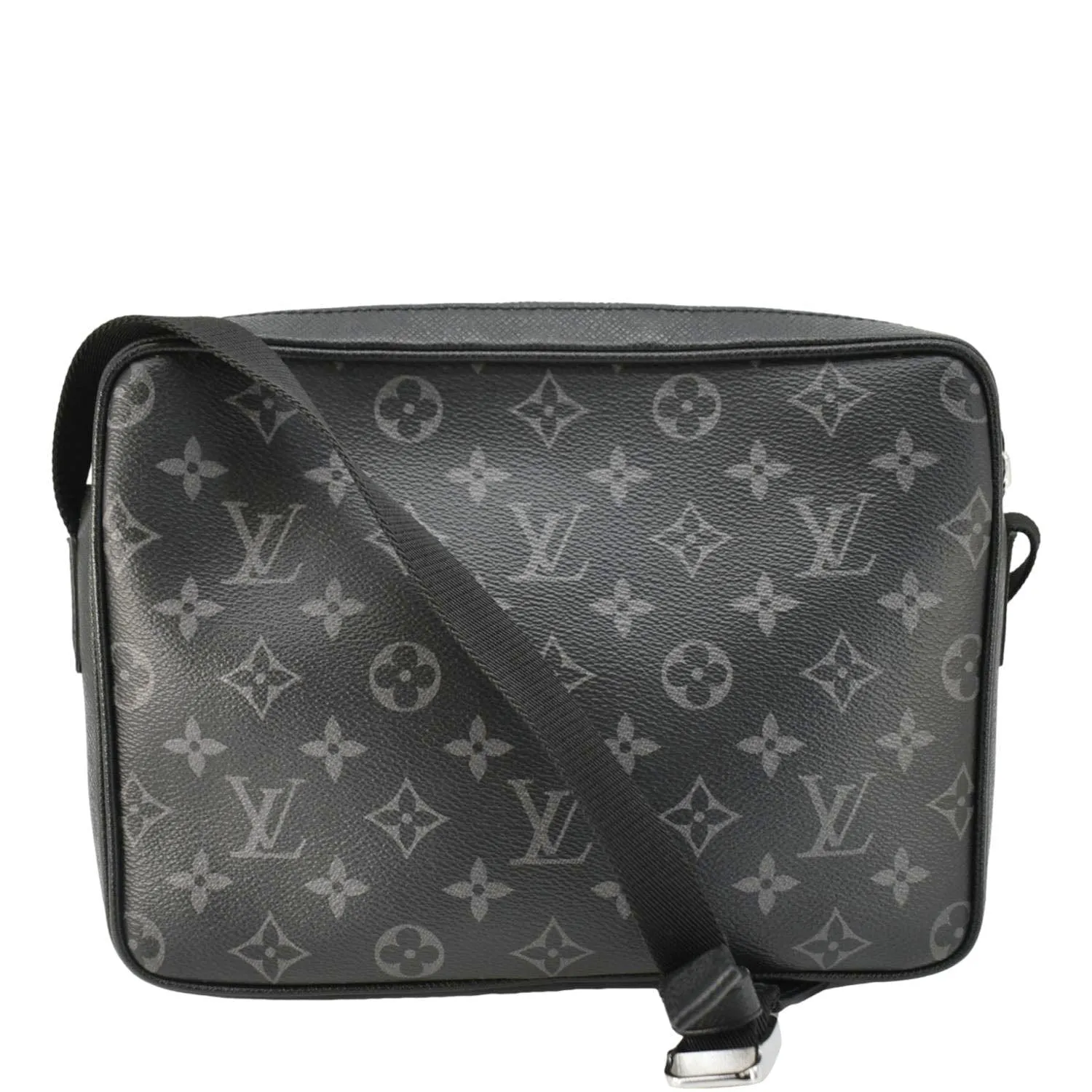 LOUIS VUITTON Outdoor Monogram Eclipse Crossbody Bag Black