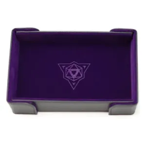 Magnetic Rectangle Tray: Purple Velvet