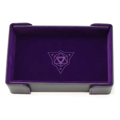 Magnetic Rectangle Tray: Purple Velvet