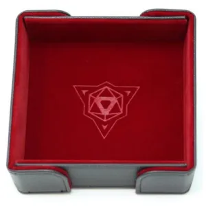 Magnetic Square Tray: Red Velvet