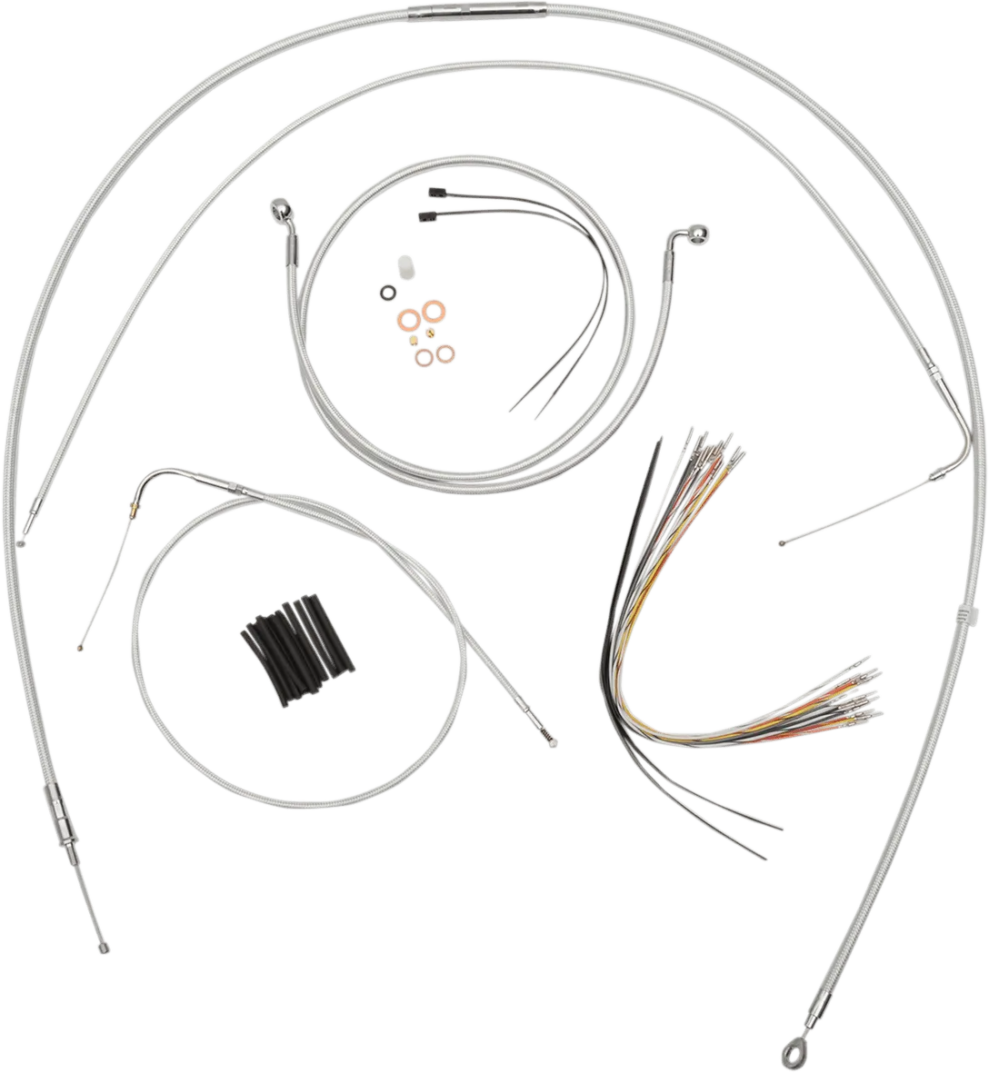 Magnum 387201 Sterling Chromite II Handlebar Installation Kit for 12-14in. Ape