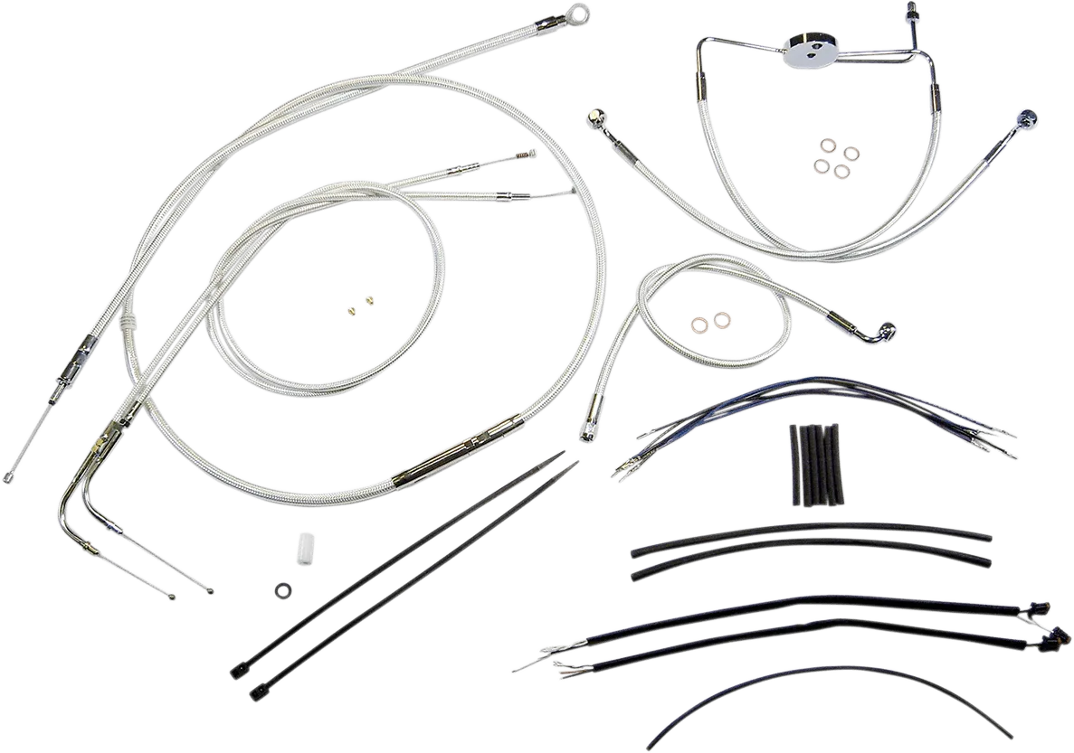 Magnum 387201 Sterling Chromite II Handlebar Installation Kit for 12-14in. Ape