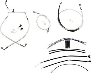 Magnum 387331 Sterling Chromite II Handlebar Installation Kit for 12-14in. Ape