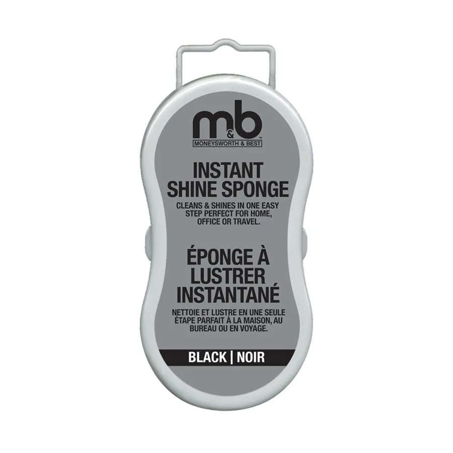 M&B Instant Shine Sponge - Black