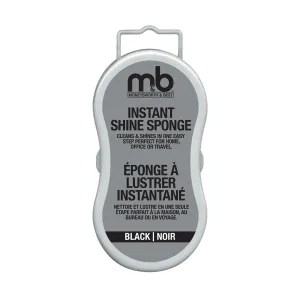 M&B Instant Shine Sponge - Black