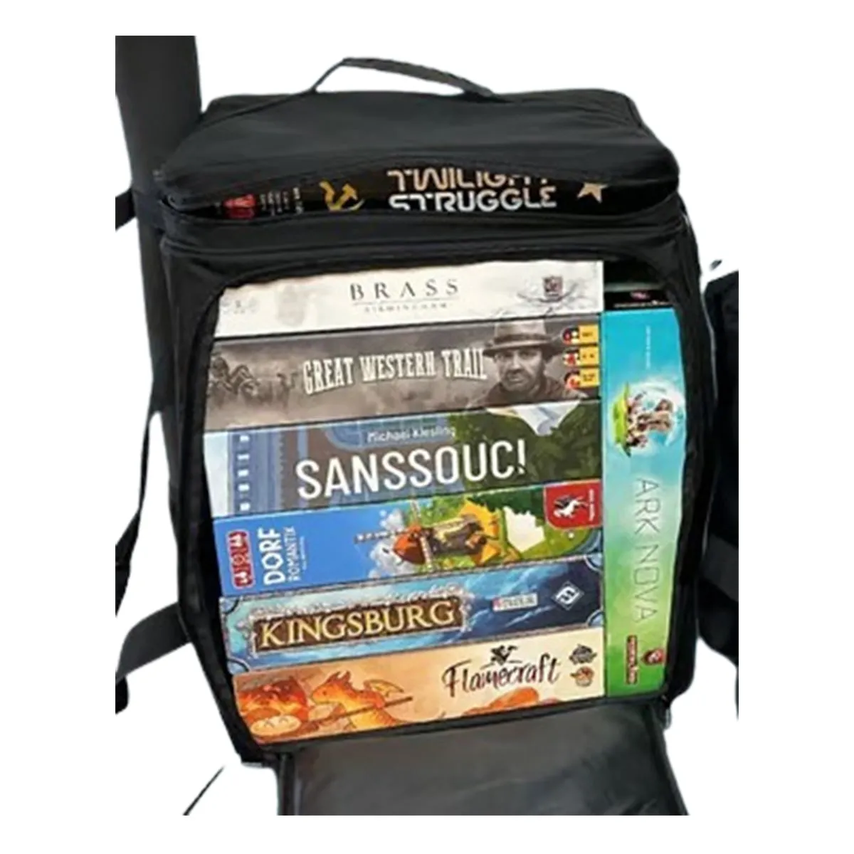 Mayday Ultimate Game Night Backpack Bag - Charcoal Grey