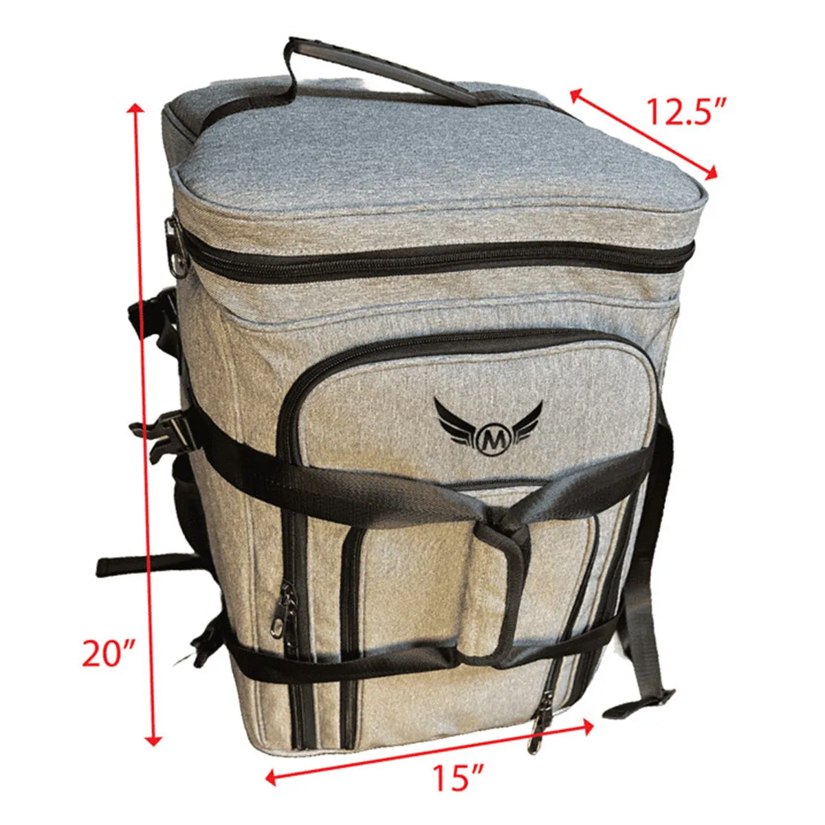 Mayday Ultimate Game Night Backpack Bag - Charcoal Grey