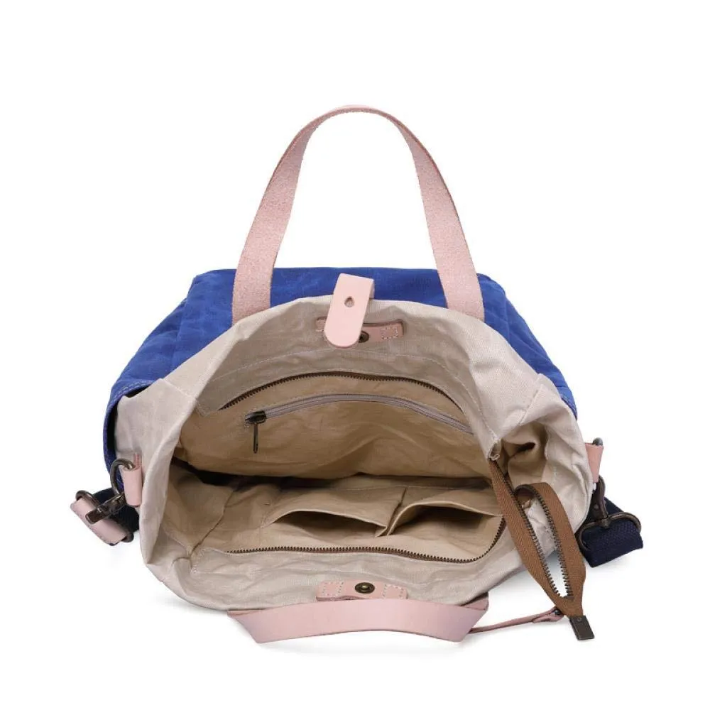 Men's Handbags, Oil Wax Canvas Bags, Simple Tarpaulin Bags, Casual Retro Men's Backpack Handbags, Beige