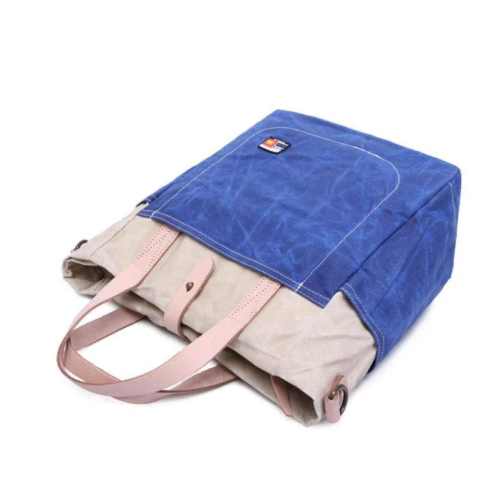 Men's Handbags, Oil Wax Canvas Bags, Simple Tarpaulin Bags, Casual Retro Men's Backpack Handbags, Beige