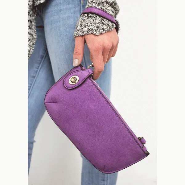 Mini Crossbody Wristlet Clutch