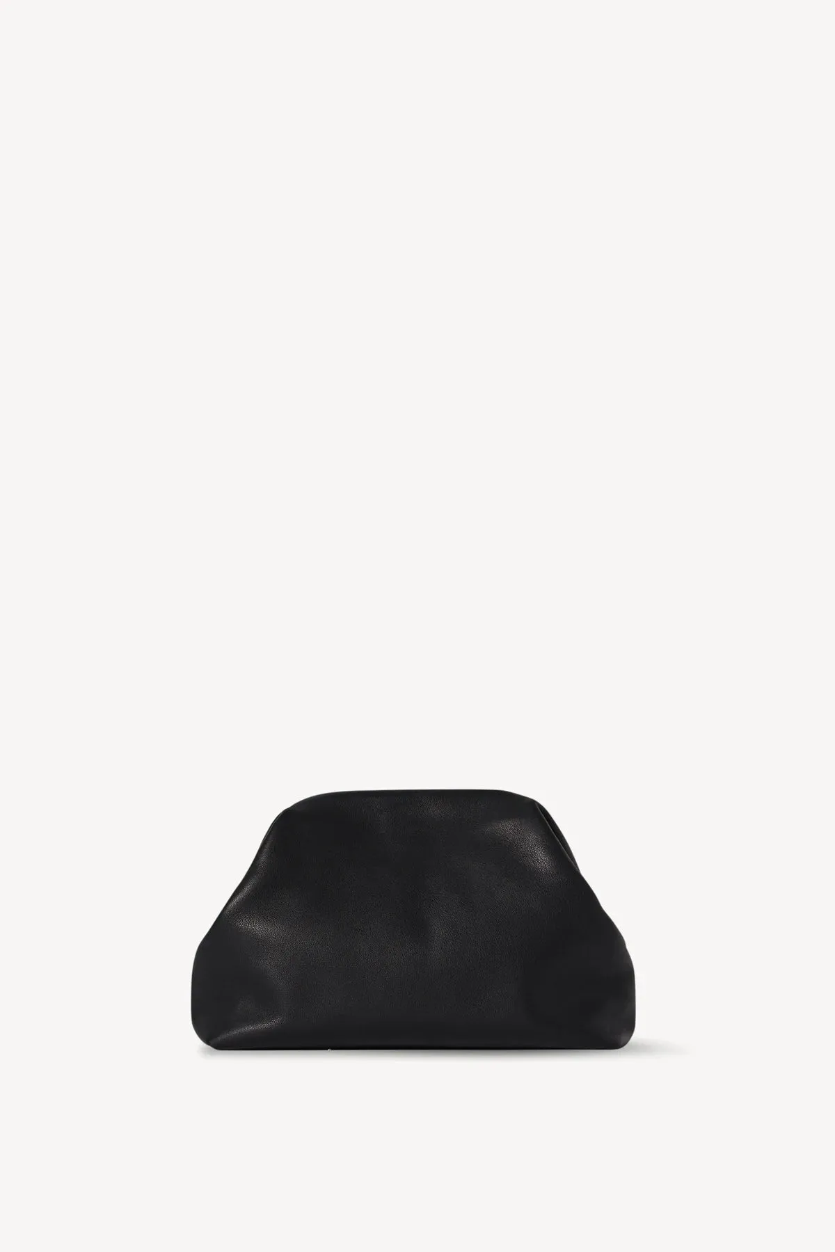 Mira Clutch in Leather - Black