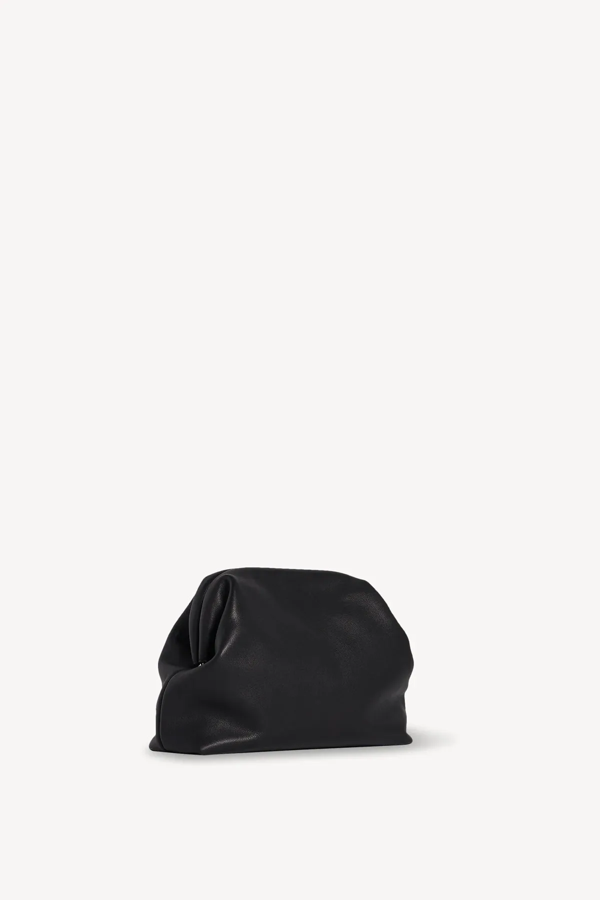 Mira Clutch in Leather - Black