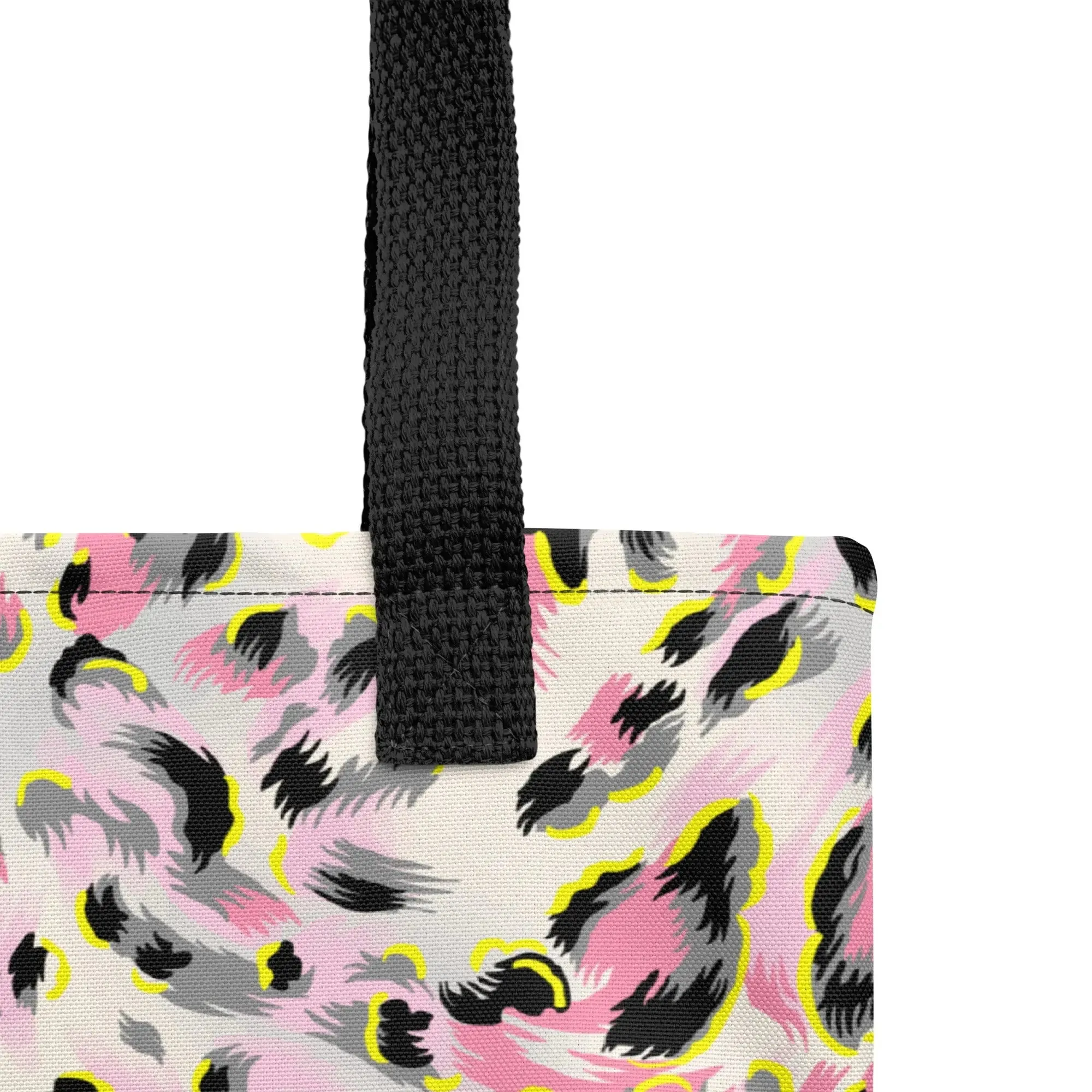 Neon Leopard Tote bag