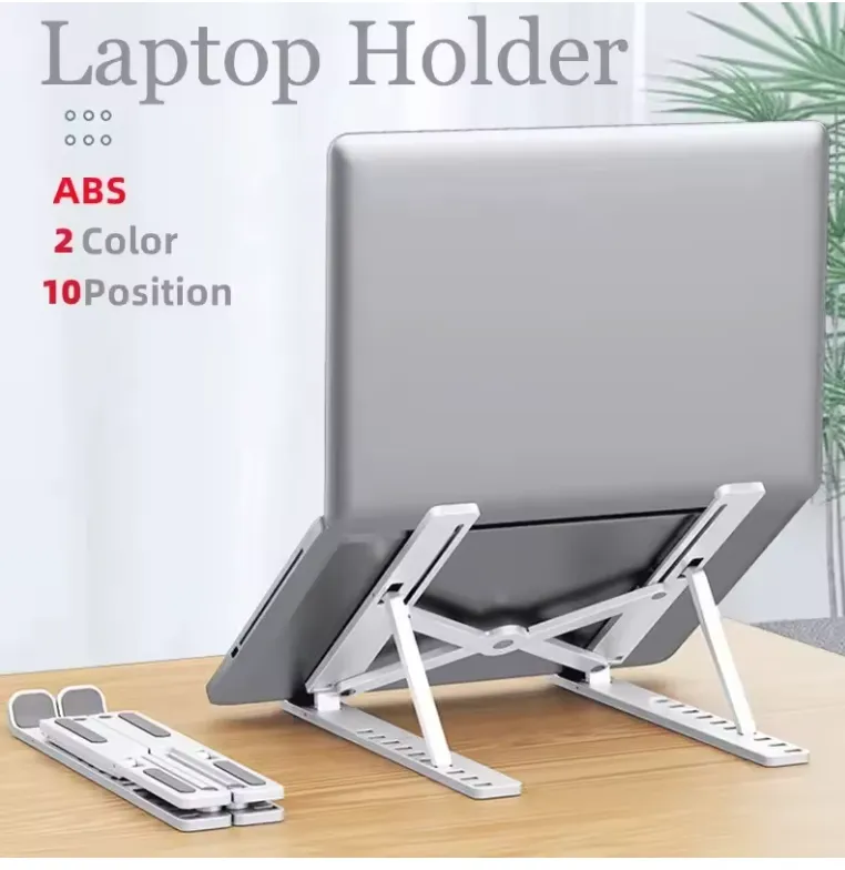 New Foldable Laptop Stand Adjustable Portable Notebook Holder Support Base ABS Holder for Laptop Accessories Practical