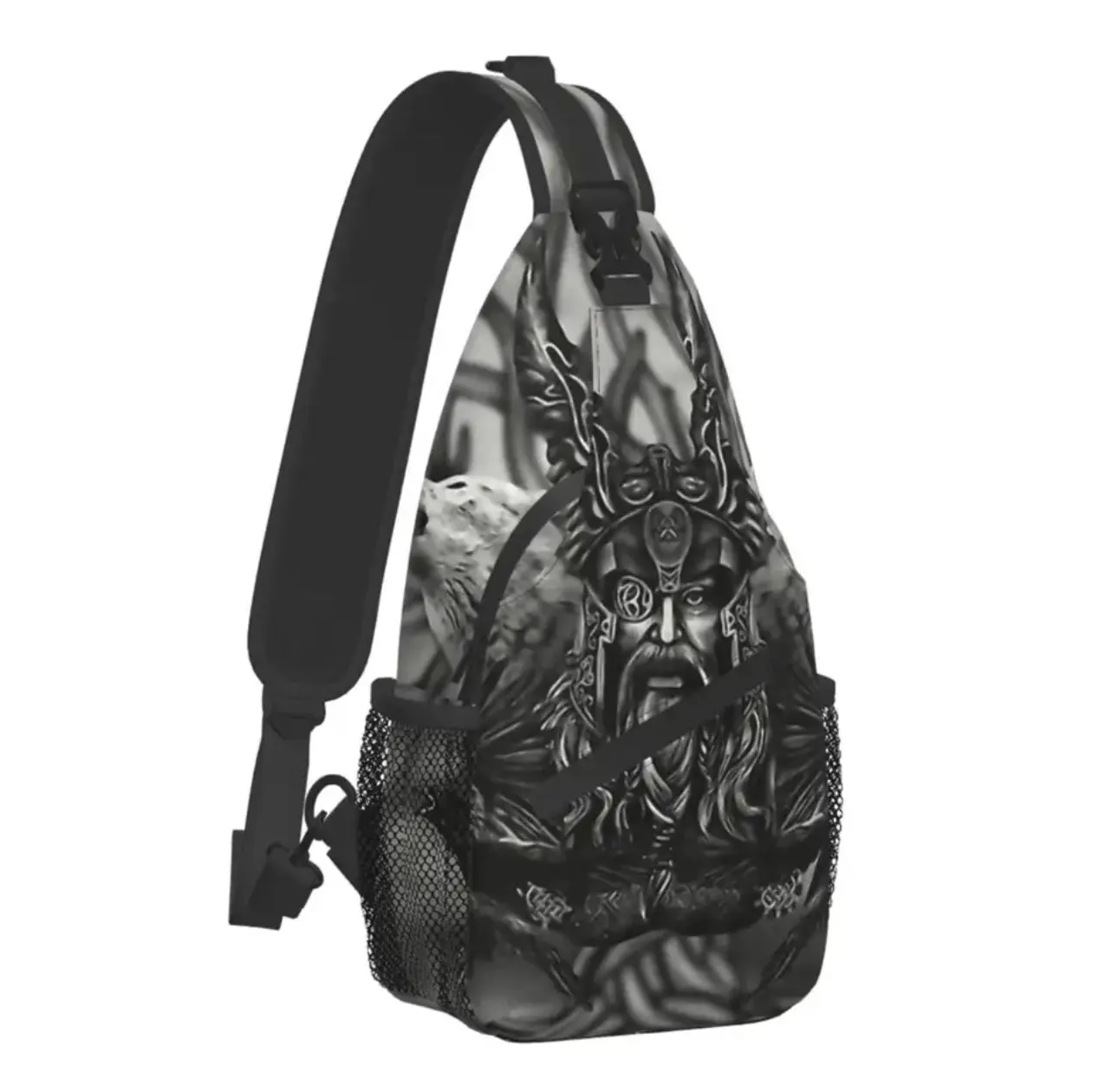 Norse Mythology Viking Crossbody Sports Bag