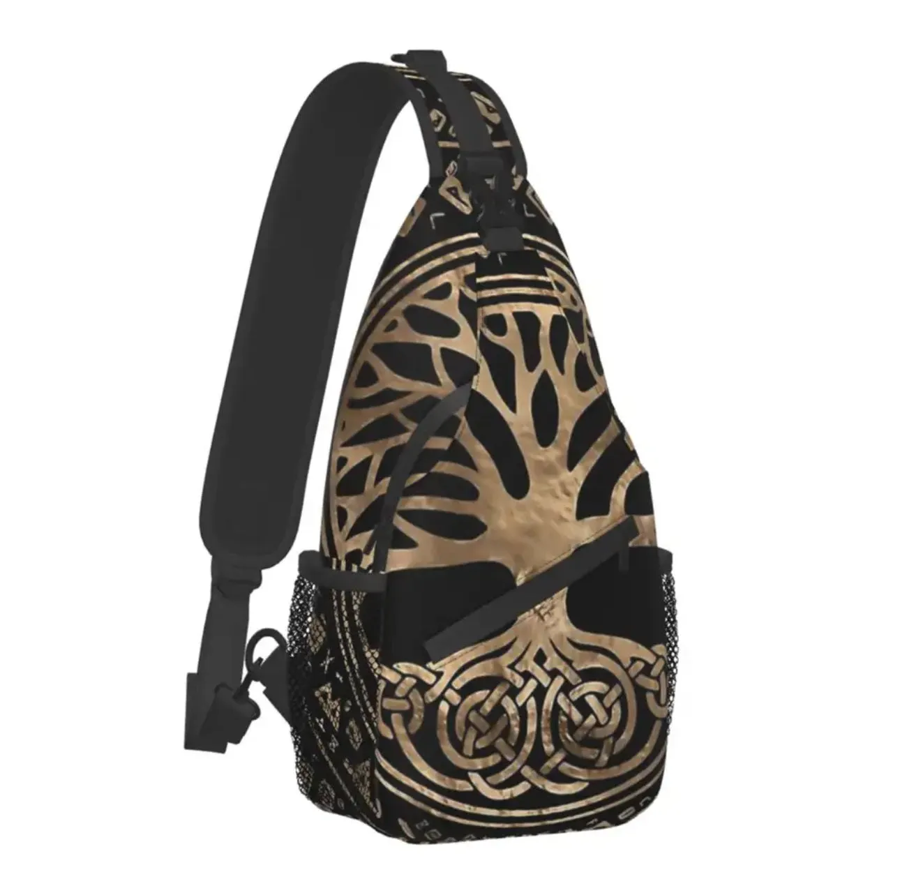 Norse Mythology Viking Crossbody Sports Bag