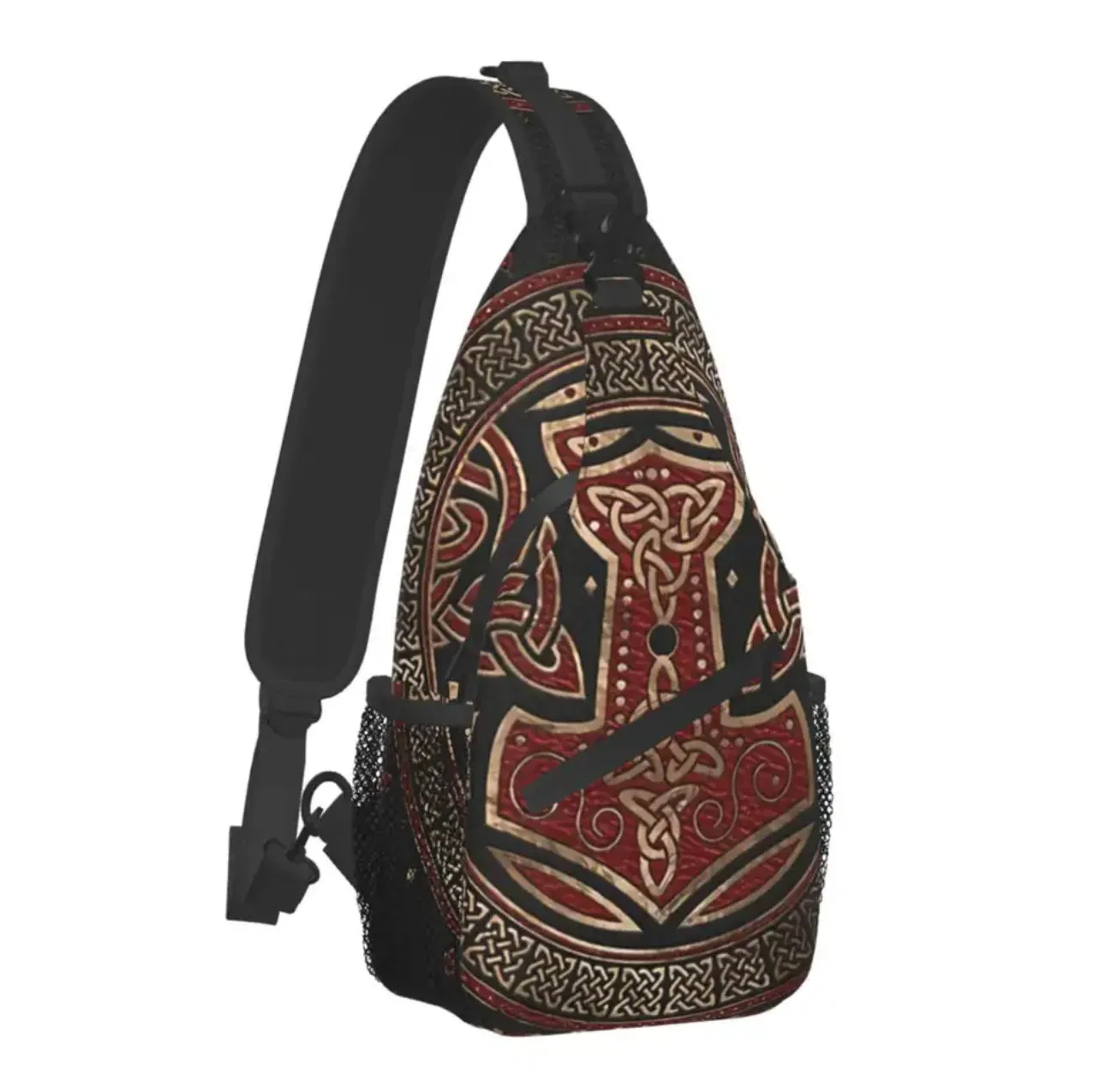 Norse Mythology Viking Crossbody Sports Bag