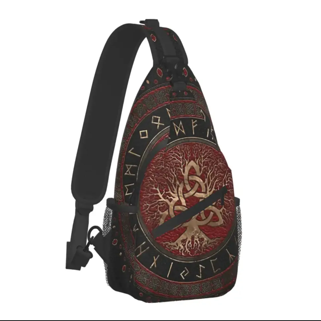 Norse Mythology Viking Crossbody Sports Bag