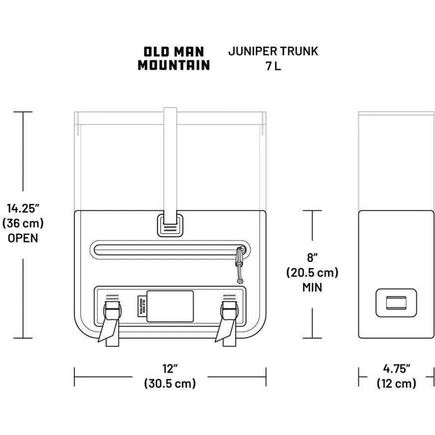 Old Man Mountain Juniper Trunk Bag