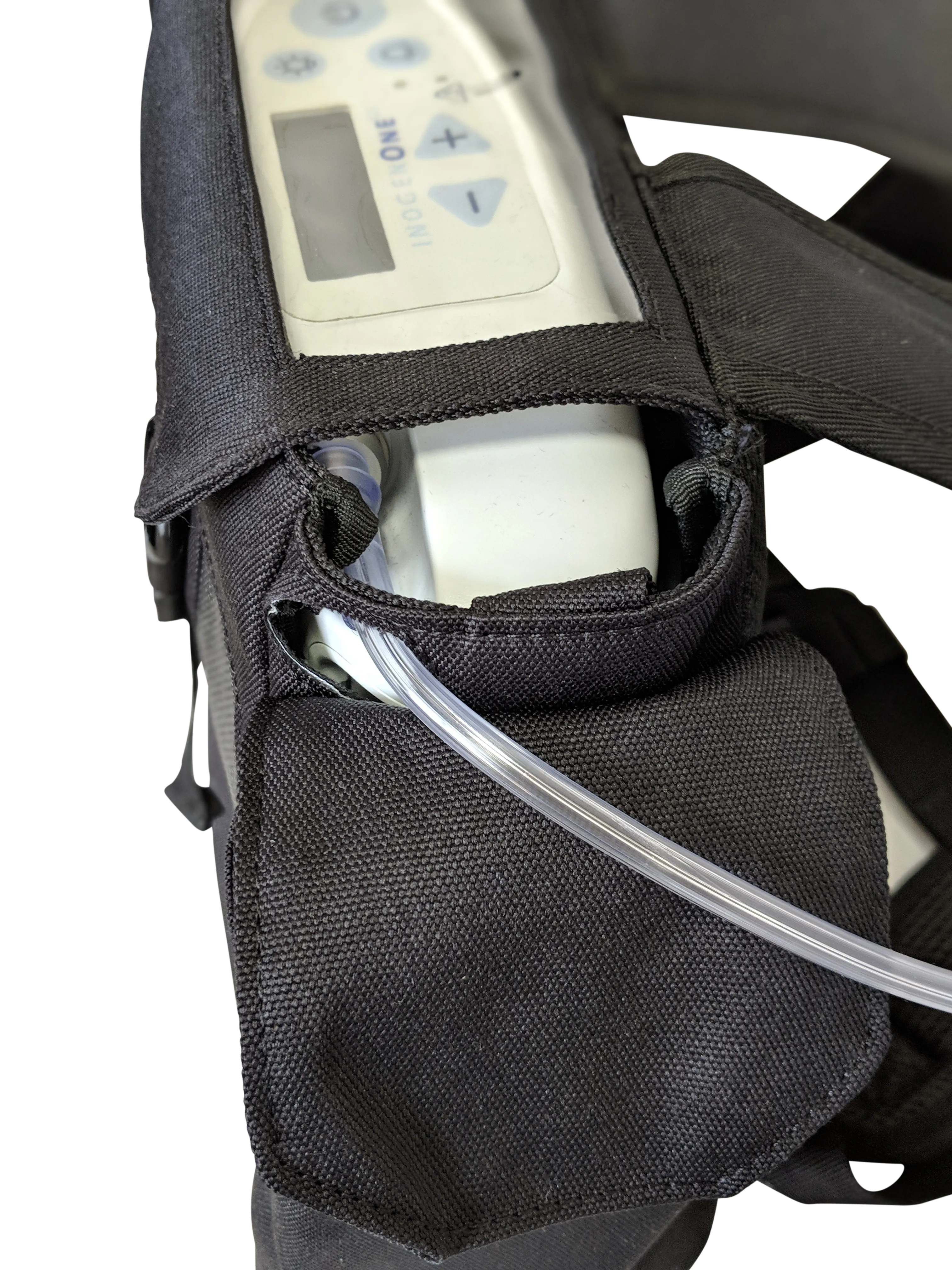 Oxygo Lightweight Backpack w/Pockets - Black