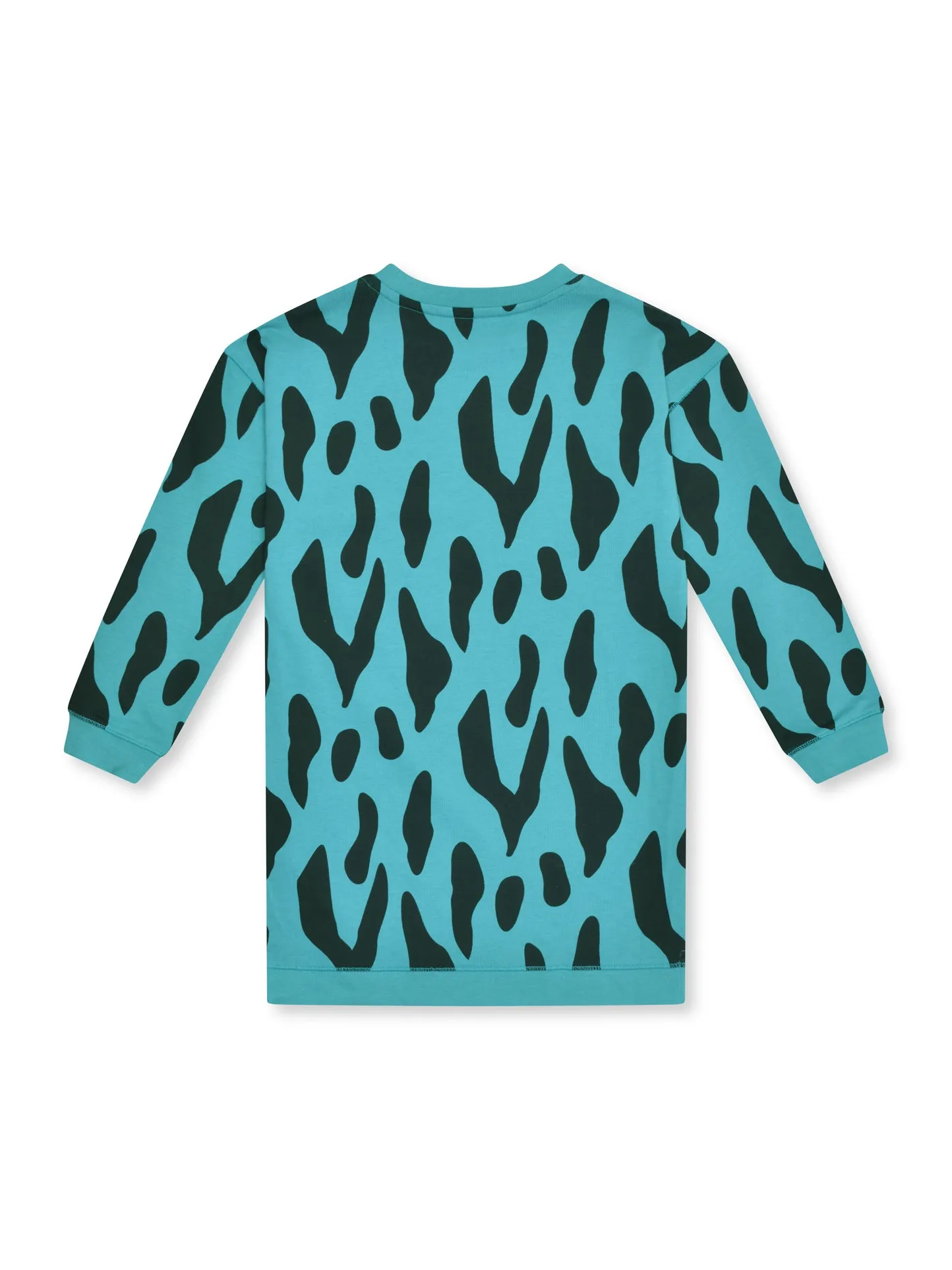 PETROL CHAMELEON SWEAT DRESS