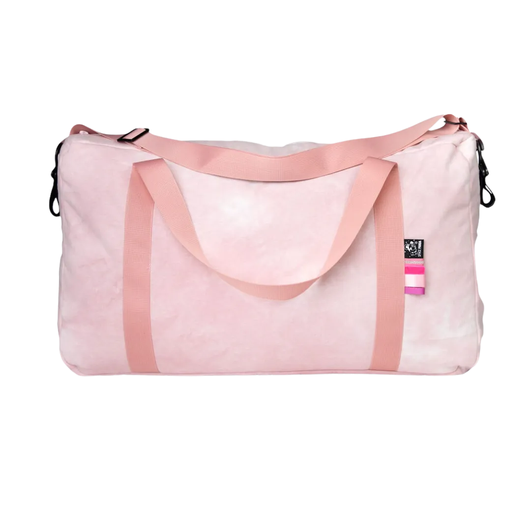 Pink Tie Dye Duffle Bag