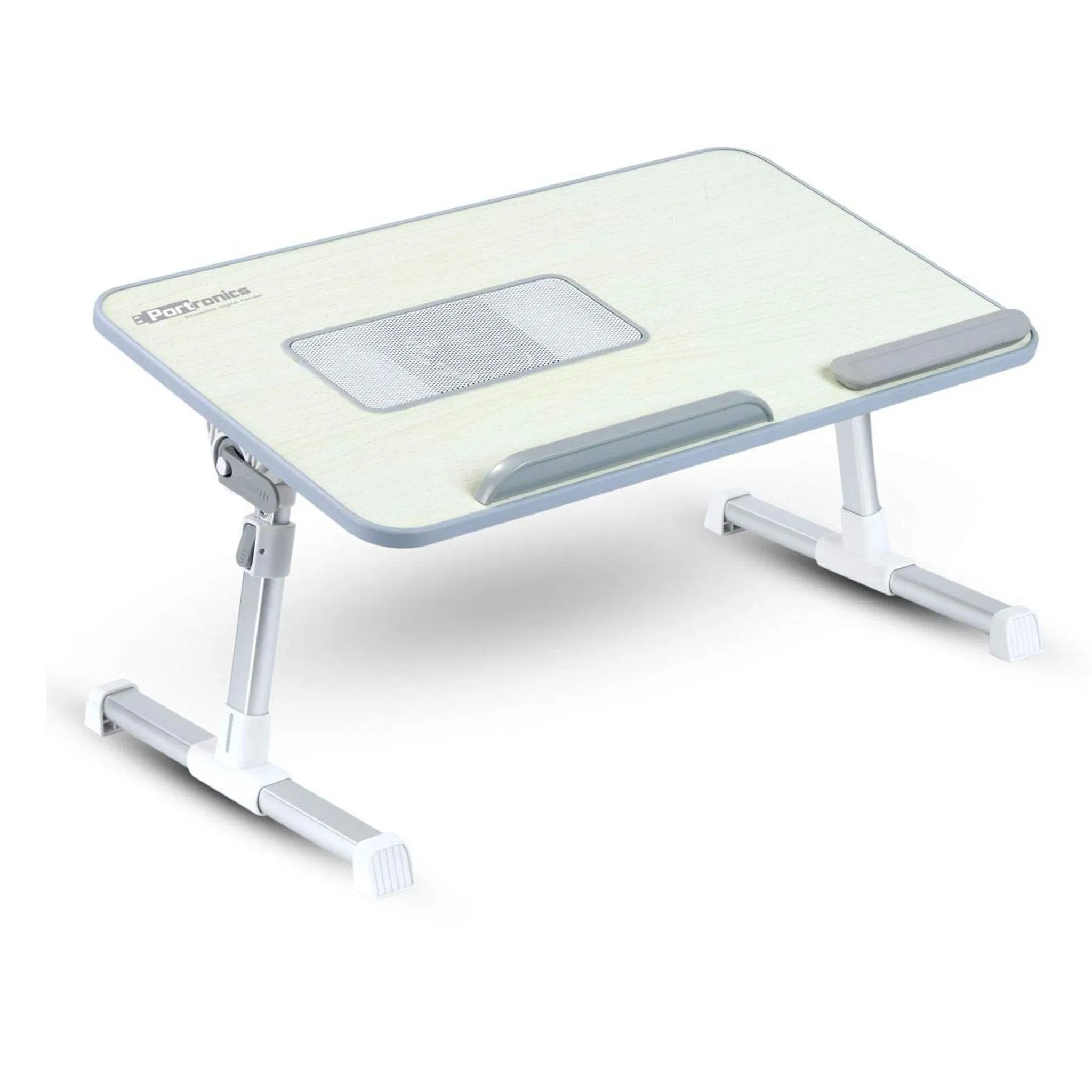 Portronics Buddy Plus Portable/Adjustable Laptop Stand with Cooling fan