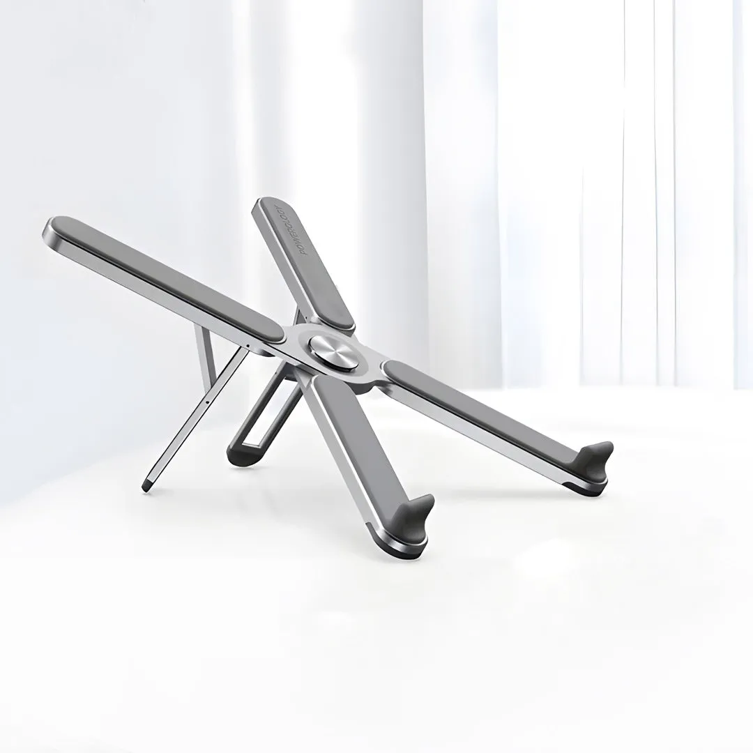 Powerology Aluminium Alloy Laptop Stand Foldable