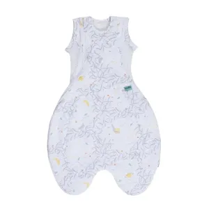 Purflo Swaddle To Sleep Bag 2.5 TOG 0-4 Month Lightweight - Stargazer White (2 Pack)