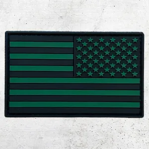 PVC Patch - Black & Green