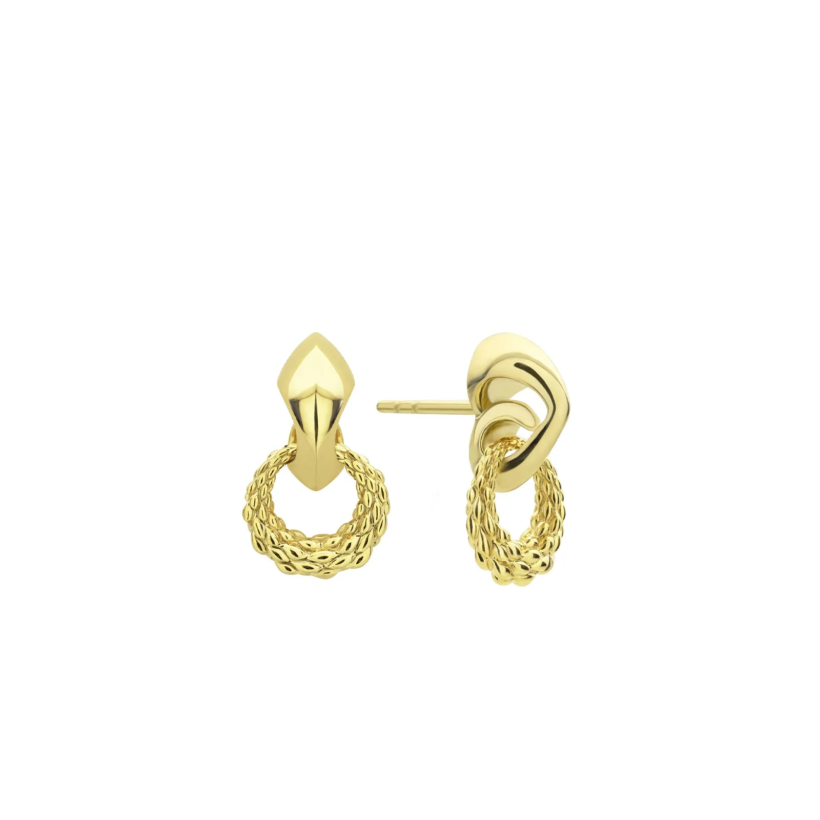 Quest Drop Earring - 18K Gold Vermeil