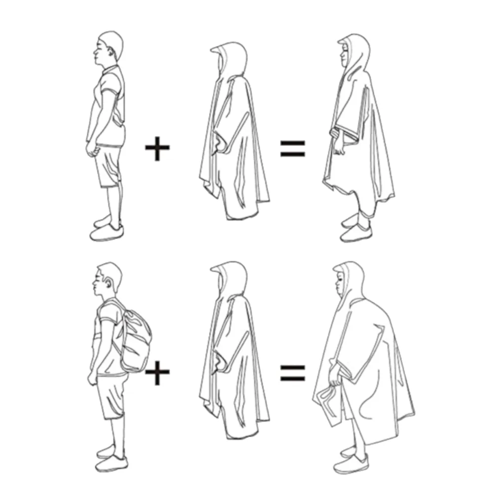Rain Poncho - Adult Rain poncho