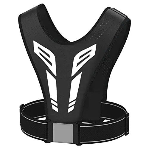 Running Vest, REVALI USA Original Patent, USA Designed, USA Warranty Reflective Running Vest Gear for Men and Women