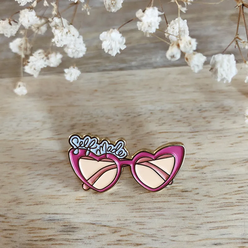 Self Made Sunnies Enamel Pin