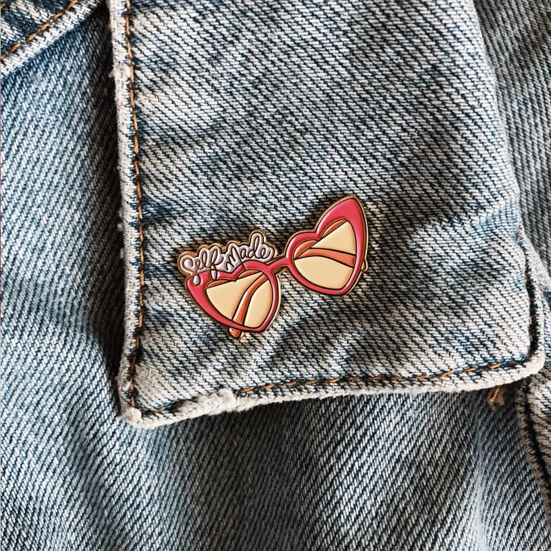 Self Made Sunnies Enamel Pin