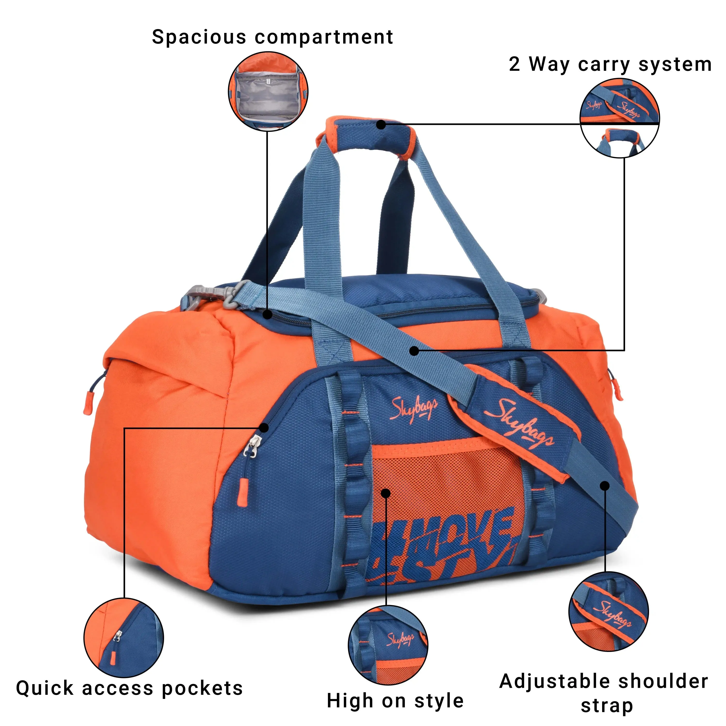Skybags Hustle DF