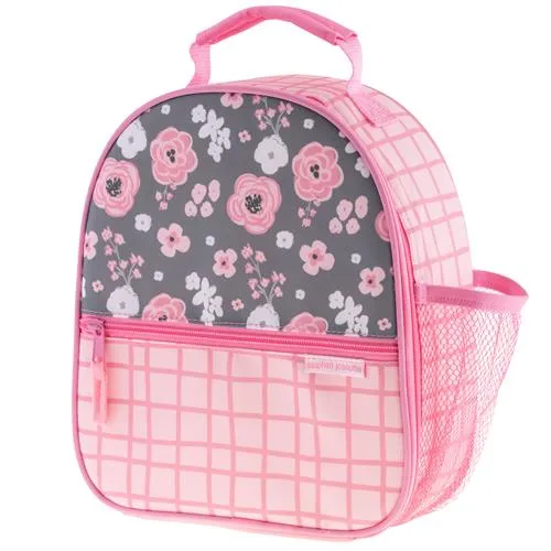 Stephen Joseph Charcoal Flower All Over Print Lunchbox