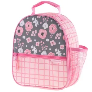 Stephen Joseph Charcoal Flower All Over Print Lunchbox