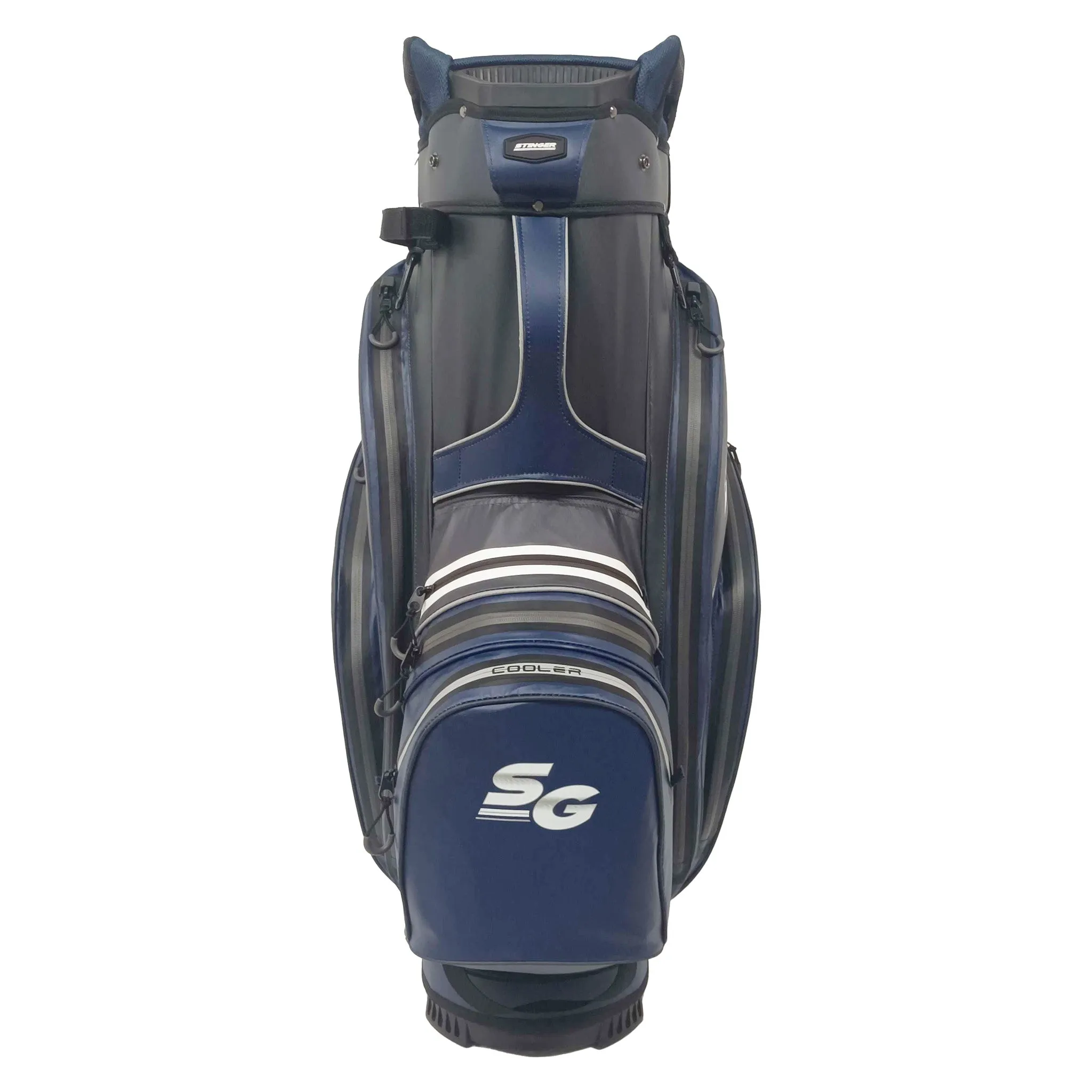 Stinger Waterproof Golf Bag Version 2 - Black/Navy