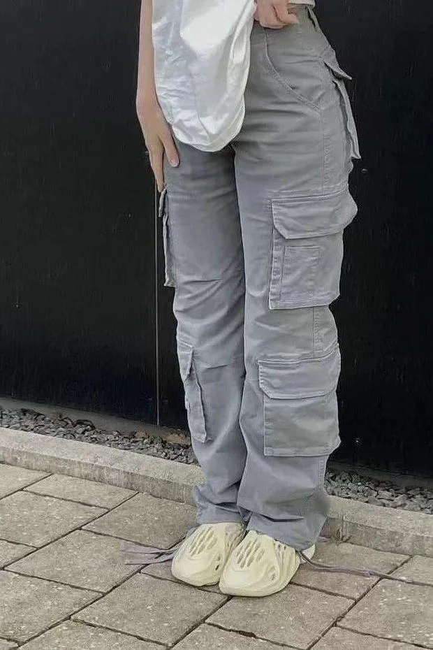 street hip-hop style low-waist pants