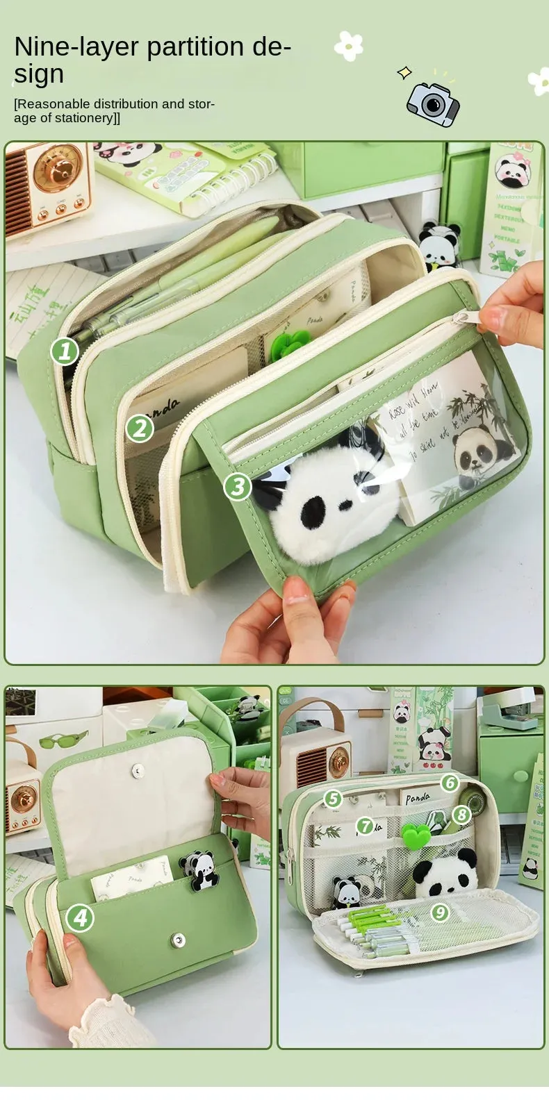 Stylish Pencil Case: Organize Your Writing Tools!