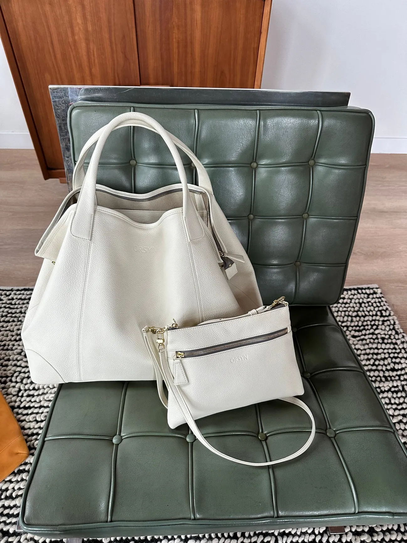 Sydney Crossbody Bag in Milk