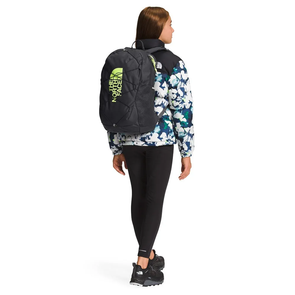 The North Face Youth Court Jester Backpack (Asphalt Grey/LED Yellow)