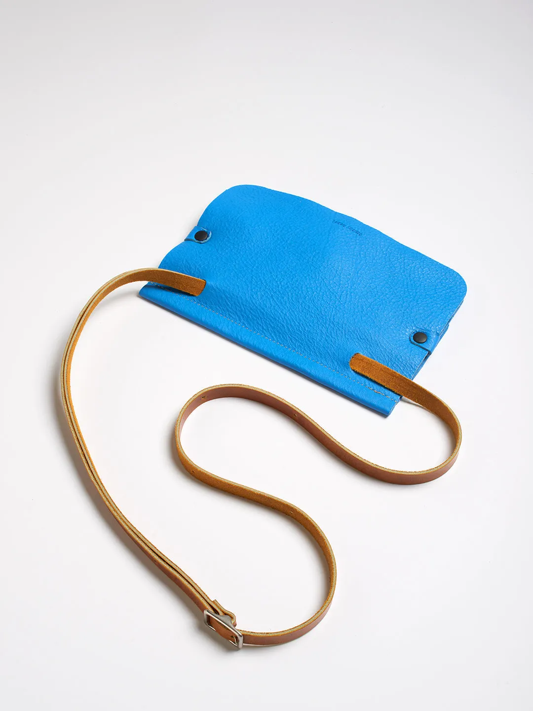 The Novella bag - True black bull hide leather