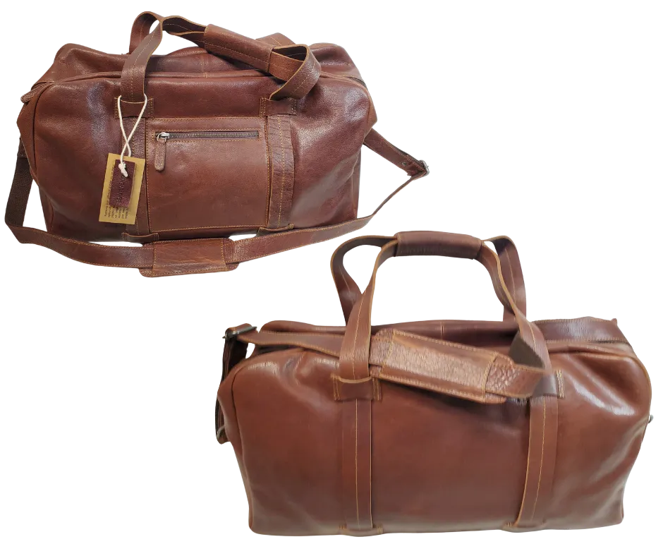 The Traveler Leather Duffle Bag