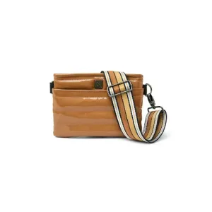 Think Royln Bum Bag in Dark Nude Patent